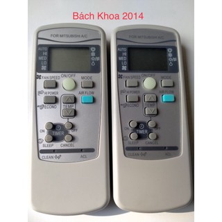 Điều khiển điều hòa MITSUBISHI ELECTRIC {FREESHIP} MITSUBISHI HEAVY - Remote máy lạnh