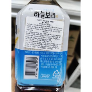 Nước trà lúa mạch đóng chai hàn quốc- 하늘보리차