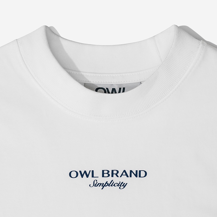 Áo thun nữ Owlbrand Simplicity/Trắng