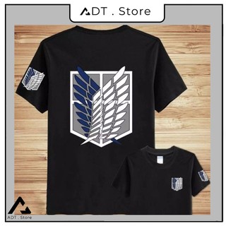HOT🔥 Áo Phông anime attack on titan mẫu mới cực chât