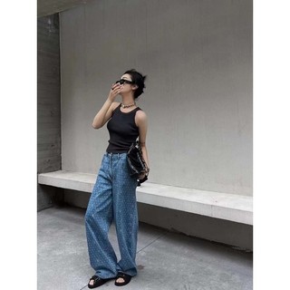 Quần jeans suông chace