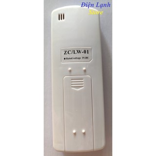 Remote máy lạnh Chigo 2 chiều.( Tặng kèm cặp pin).