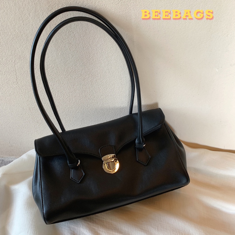 Túi Da Đeo Vai Thanh Lịch, Vintage Phù Hợp Mọi Outfỉ Đi Chơi, Cafe | TX115 | Túi Xách Nữ Y2K Sang Trọng Đựng Nhiều Đồ