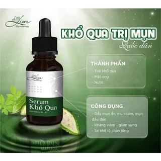 Serum Khổ Qua Cho Da Mụn Giúp Sáng Da, Mềm Mịn Hỗ Trợ Giảm Mụn Điều Tiết Dầu Trên Da
