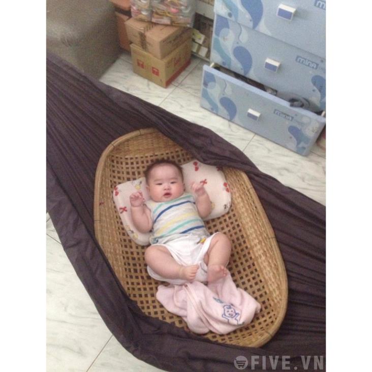 Nôi tre cho bé nằm võng khỏi cong lưng nhiều loại
