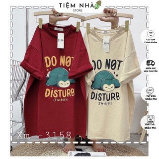 [Rẻ vô địch] Áo Thun Cotton Khô 3158 Form Rộng Nam Nữ Unisex DONOT