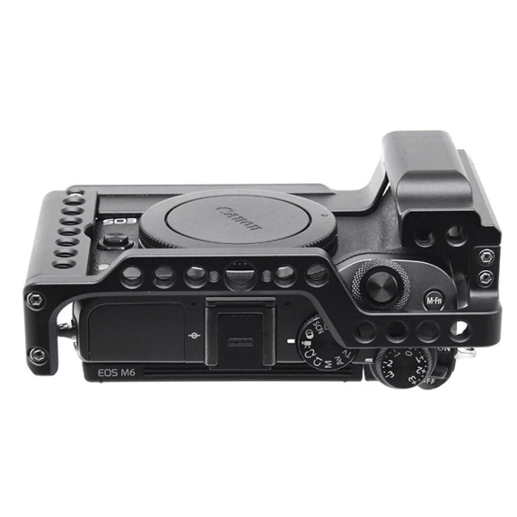 Canon EOS M6ii M6 mark 2 | Khung lồng bảo vệ rig cage rigcage máy ảnh quay video giá đỡ bảo vệ lplate