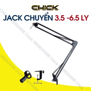 Kẹp bàn nb-35, giá đỡ kẹp bàn gắn micro livestream chuyên cho phòng thu, thép không rì
