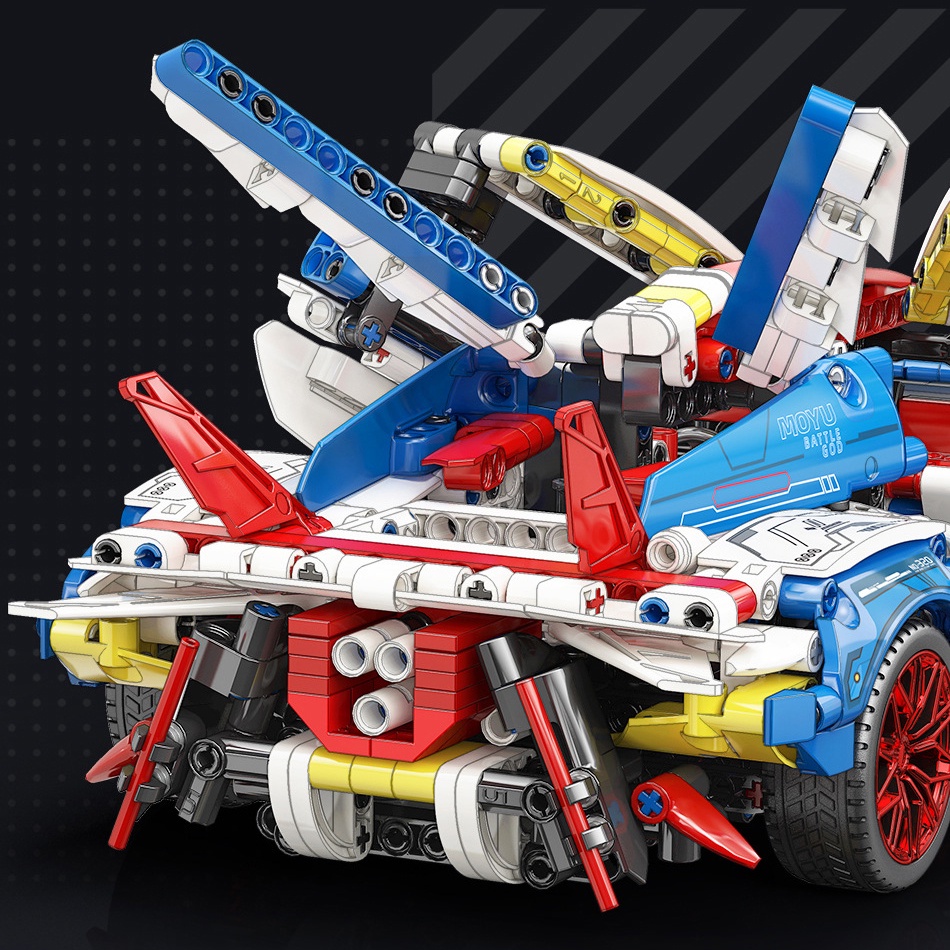 Đồ Chơi Lắp Ráp Mô Hình Siêu Xe Apollo Project Evo White Blue / Lamborghini Điều Khiển Từ Xa RC Tỉ Lệ 1:14 MY88320A