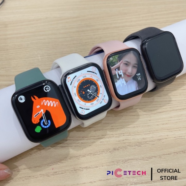 Đồng Hồ SR8 - Smartwatch Thông Minh Chống Nước Kết Nối Bluetooth Nghe Gọi , Nhận Thông Báo - Chính Hãng PICETECH