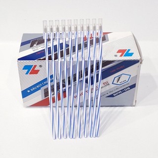 Vỉ 10 ruột bút bi nét nhỏ thiên long ngòi 0.5mm bpr-06