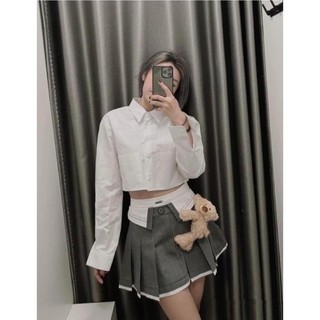 Chân váy xếp li demazon siêu hot (kèm gấu)