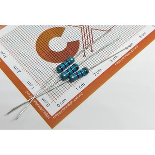 Điện trở vạch 5% 0.5W (20 chiếc)
