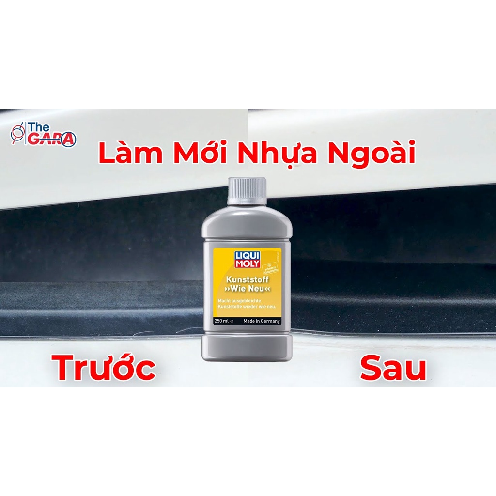 Chai nhỏ 10ml/20ml Phục Hồi Dưỡng Nhựa Nhám LIQUI MOLY Kunststoff Wie Neu 1552 Cho Xe Máy, Xe Oto