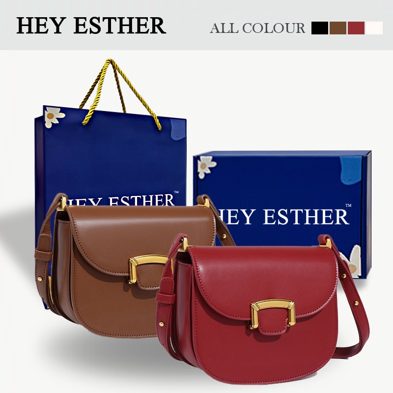 Túi Xách Tay / Đeo Vai Mini Bằng Da Mềm Có Khóa Kéo Thời Trang Cho Nữ HE273