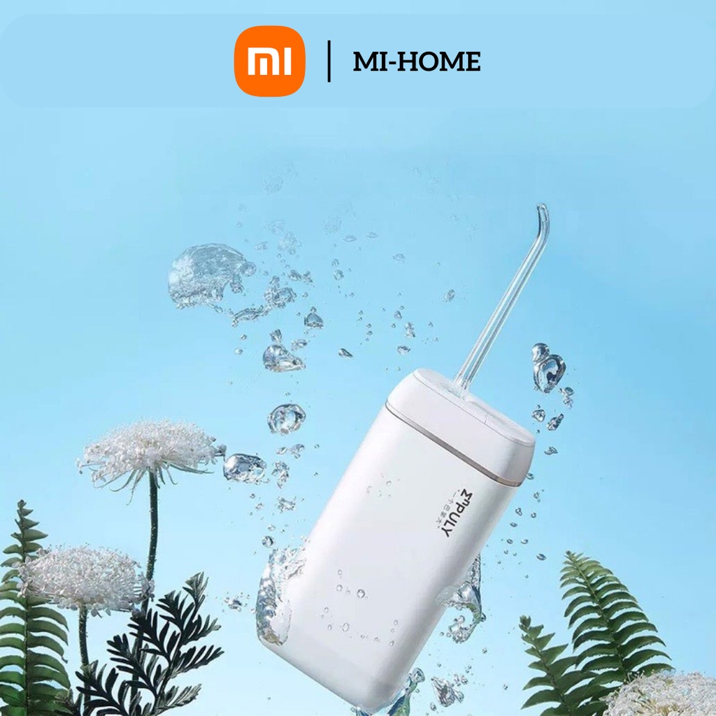 Máy Tăm Nước Cầm Tay Xiaomi M6 plus, Chống Thấm Nước, Chăm Sóc Răng Miệng Hiệu Qủa, Bảo Hành 12 Tháng