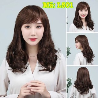 Tóc Giả Xoăn Cả Đầu Trung Niên Sang Chảnh 🔸Bichngocvic' s Shop