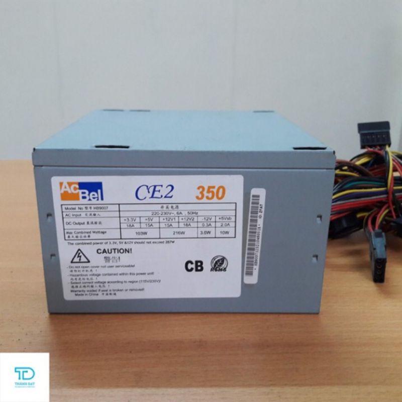 Nguồn máy tính Acbel bóc case PC cũ thanh lý
