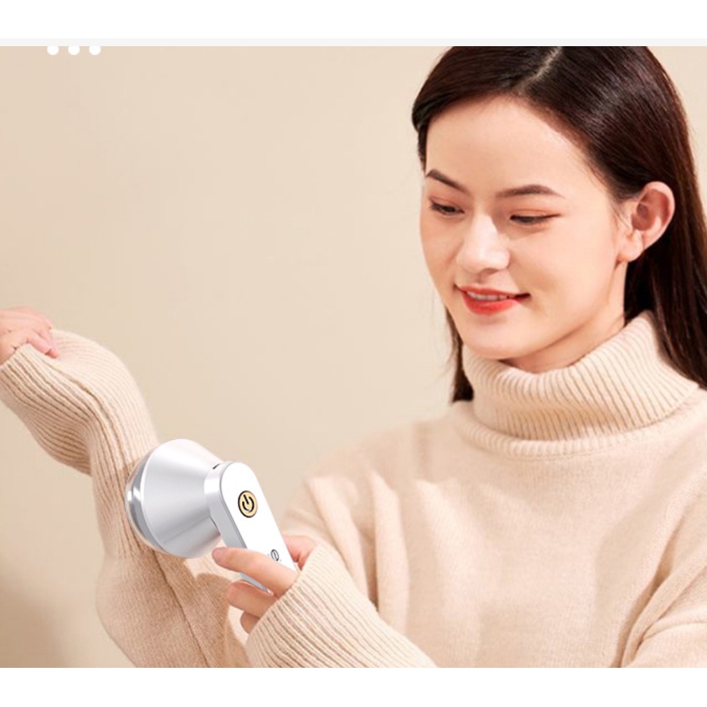 Máy Tẩy Lông Tại Nhà Hình Quả Bóng Có Thể Sạc Lại Tiện Dụng