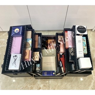 Chiếc cốp makeup chuyên nghiệp 3 tầng 6 khay
