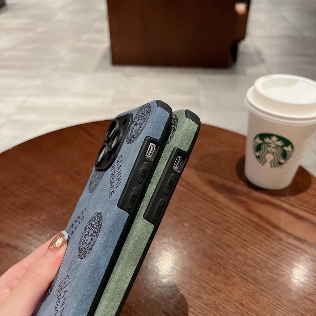 Ốp Điện Thoại Da Mềm Chống Dấu Vân Tay Và Chống Rơi Cho iPhone 7 8 Plus 6s x xs max xr 11 Pro max