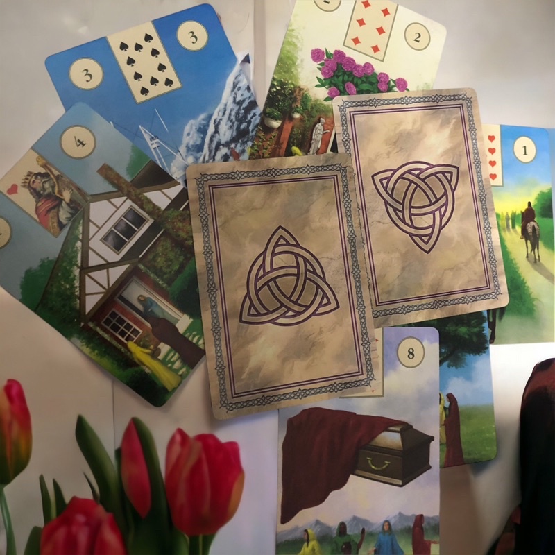 Gumylam Bộ bài tarot Pagan Lenormand cơ bản