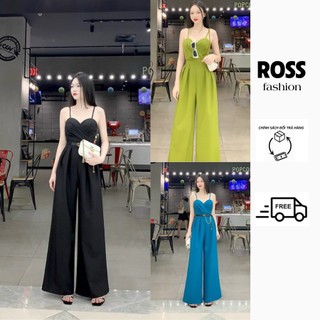 Jum suông 2 dây kèm dây nịt cực sang chảnh, jum vải thun lạnh phong cách sexy sành điệu ross fashion