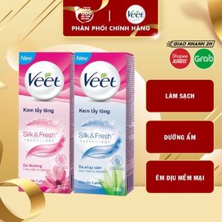 Kem Tẩy Lông Veet - Kem Tẩy Lông Veet Hair Removal Cream [Che Tên Sản Phẩm Khi Giao Hàng]
