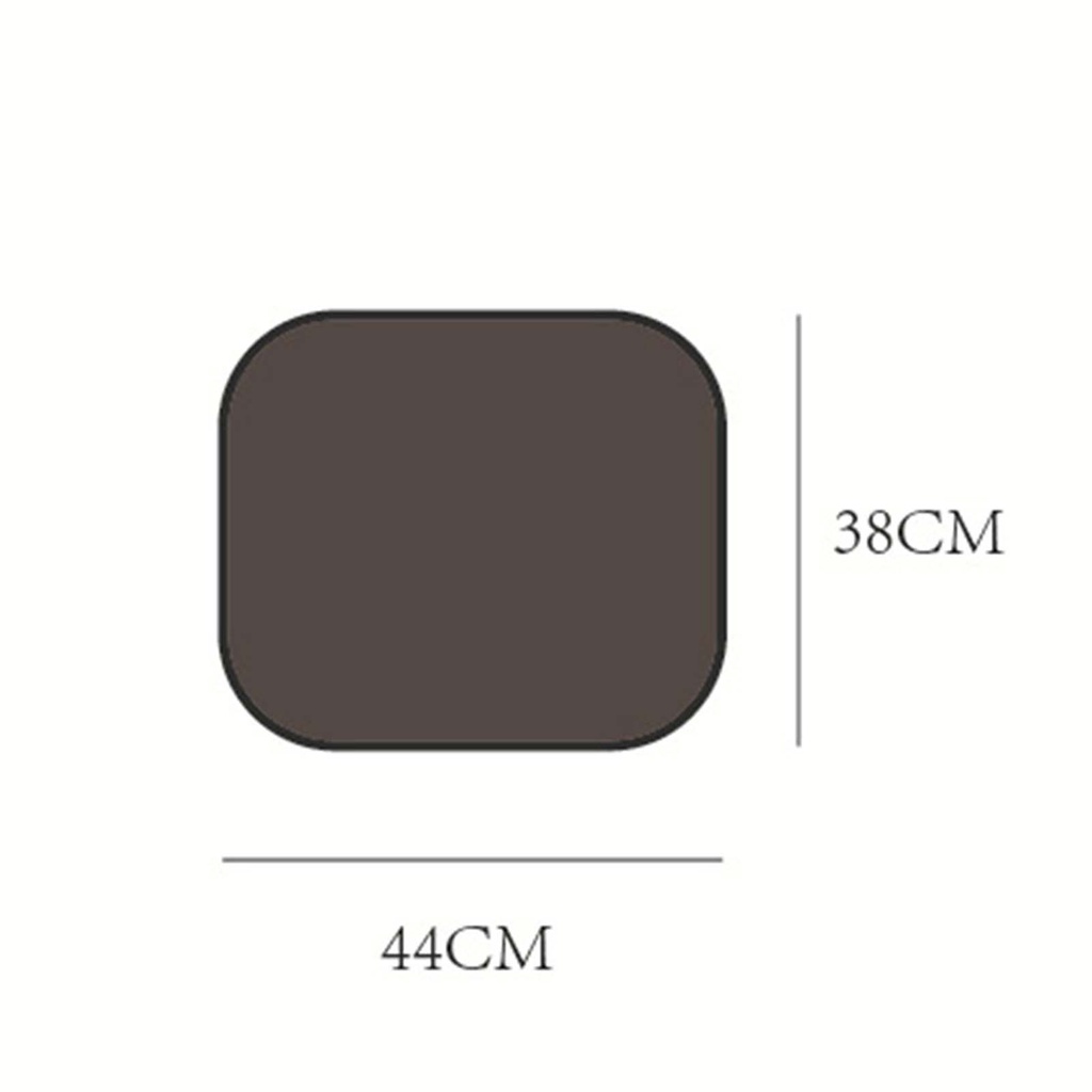 [Fenteer1] Tấm Che Nắng Cửa Sổ Xe Hơi Dễ Dàng Cài Đặt Có Thể Tái