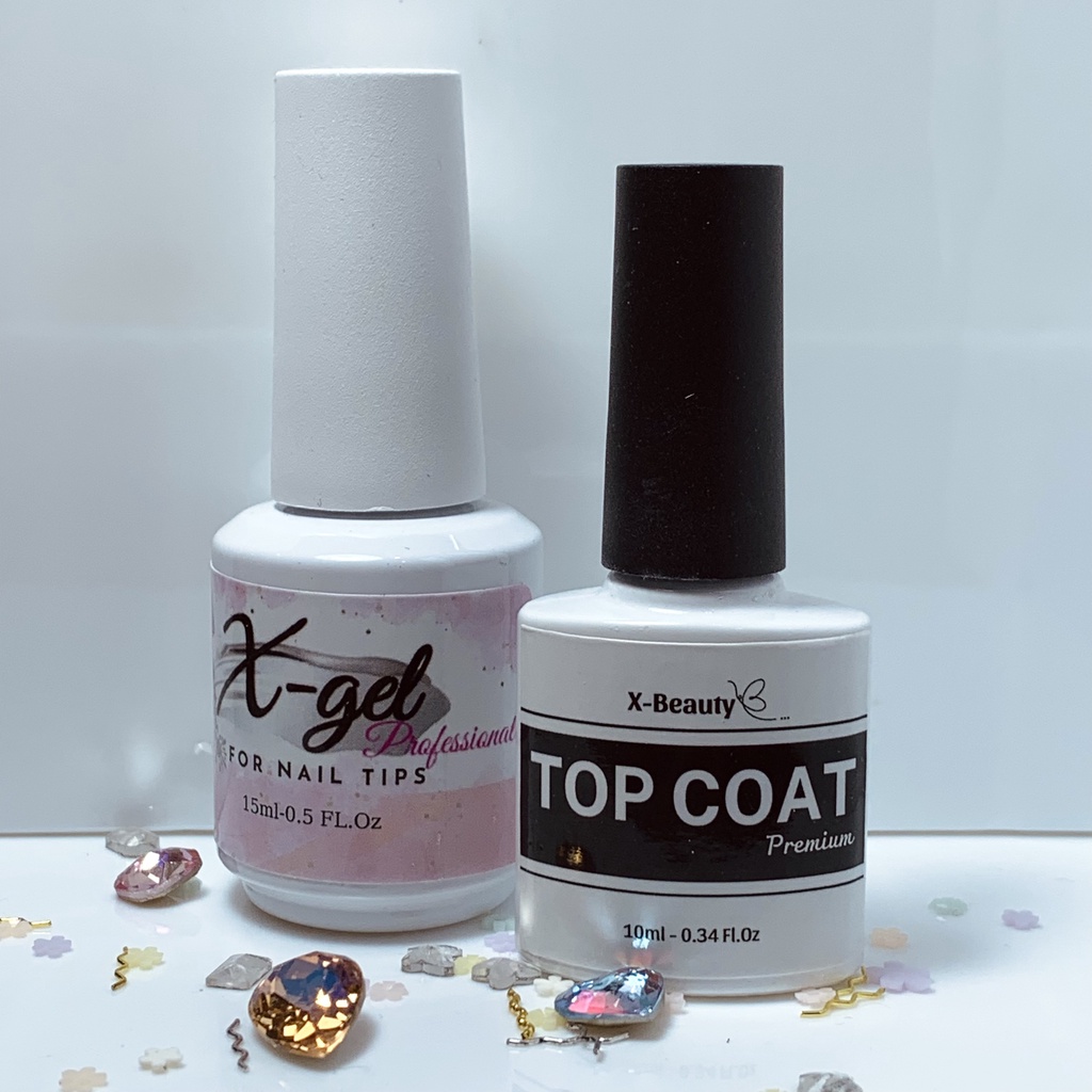 Combo Trải Nghiệm- 1Xgel  Đa Năng + 1 TopCoat Siêu Bóng
