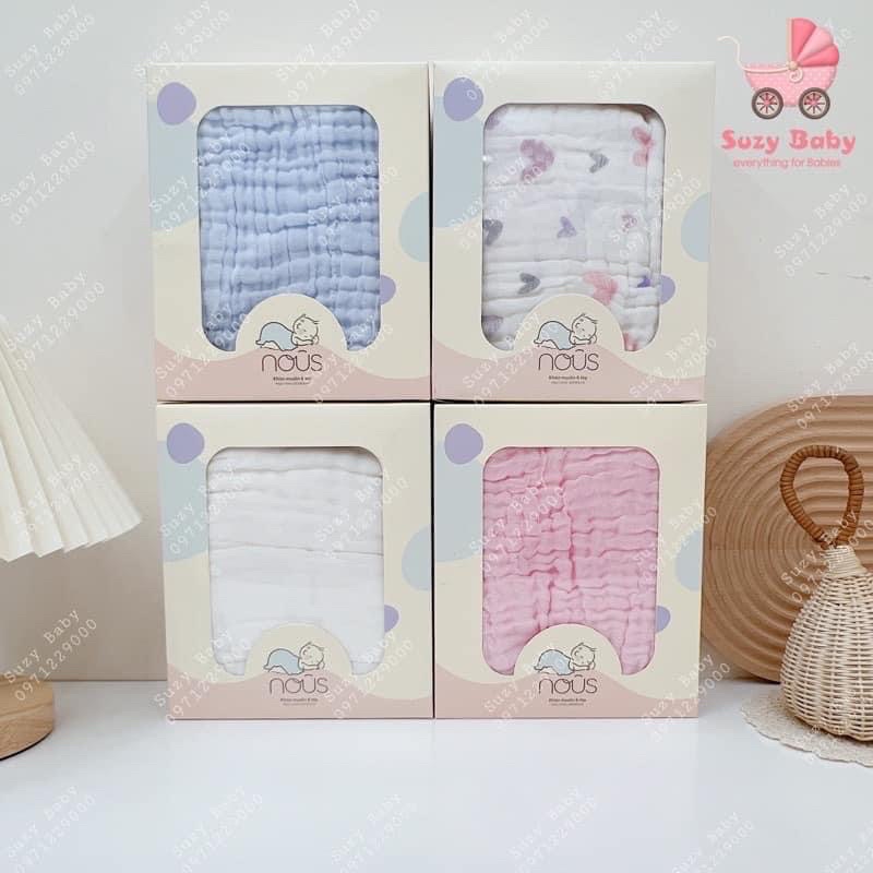 Khăn tắm Nous 6 lớp muslin mềm mịn 110 x 110cm