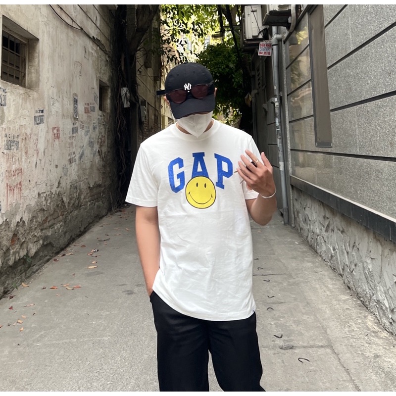 Áo Phông GAP x SMILEY unisex