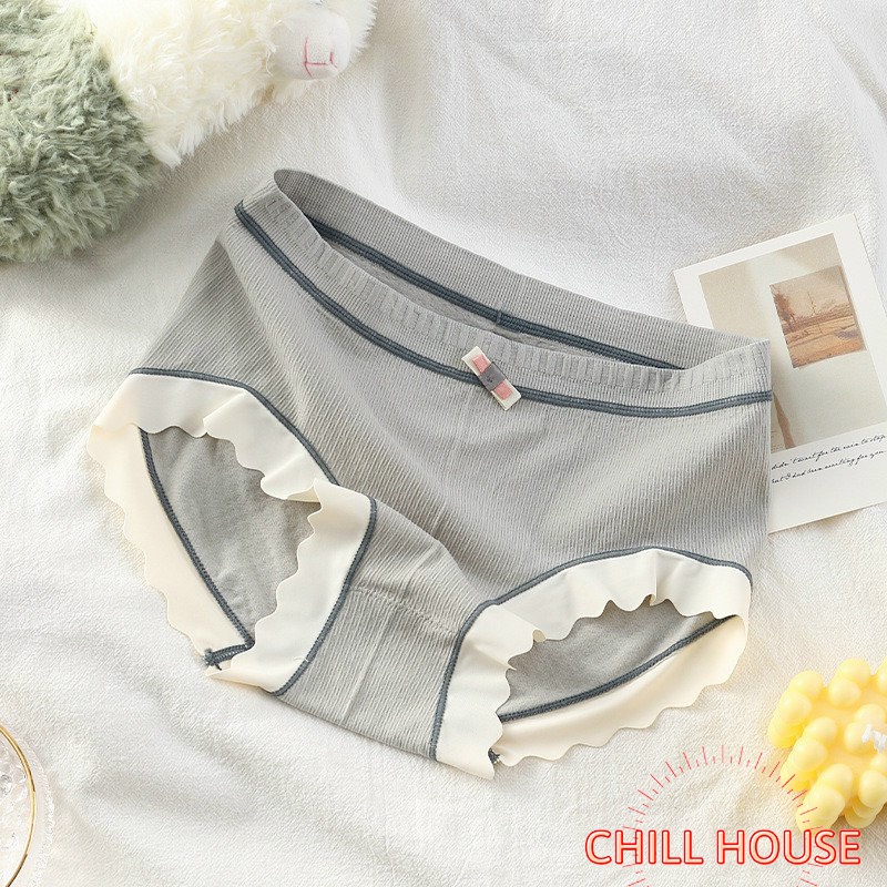 Quần lót nữ, quần chip cotton phối viền su quyến rũ Q A15 CHILL HOUSE