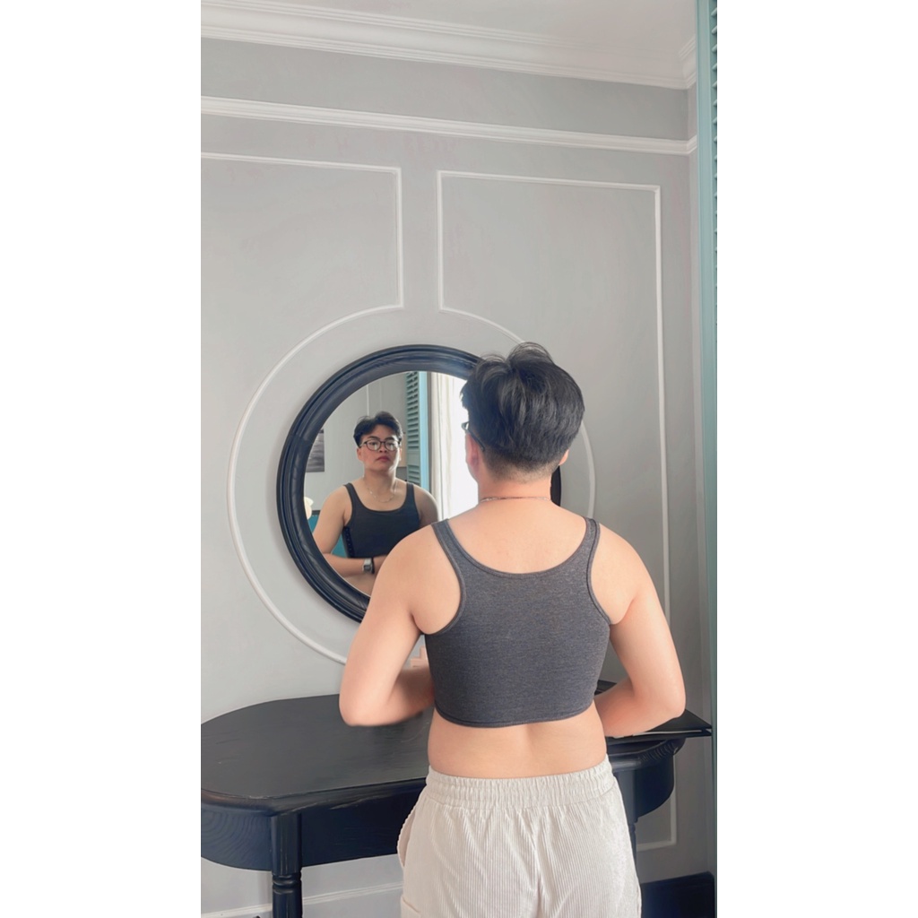 Áo NỊt Ba Lỗ Ngắn Tomboy