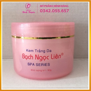 Kem Dưỡng Trắng Da Toàn Thân Bạch Ngọc Liên Spa Series 80g