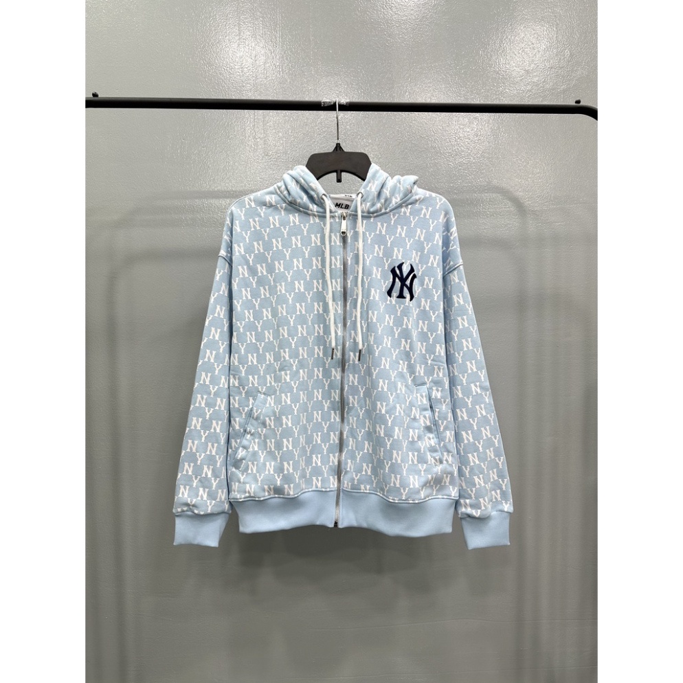 Hoodie Zip MLB Monogram Có khóa dây kéo Vải cotton 100% (Free Ship) The.Fire | BigBuy360 - bigbuy360.vn