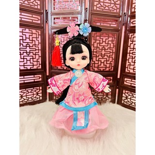 Búp bê BJD cổ trang 17cm đa khớp linh hoạt