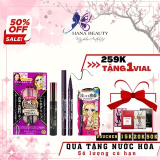 Mascara Kissme Heroine, Chuốt mi Kiss Me Nhật Bản Làm Dài Và Cong Mi Màu Đen 4.5g
