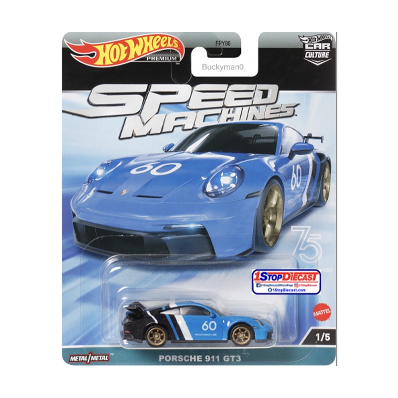 Đồ Chơi HOT WHEELS Siêu Xe Hạng Sang 21 Porsche 992 Gt3 Rs HKC44/FPY86