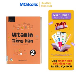 Sách Vitamin tiếng Hàn 2 Mcbooks