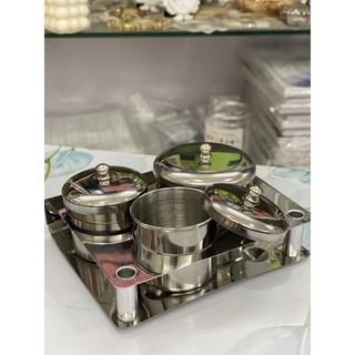 Bộ nồi inox đựng lưu huỳnh