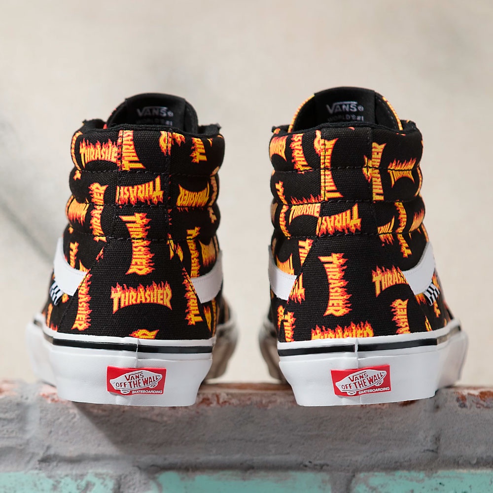 Giày Vans Skate Sk8-Hi Vans X Thrasher VN0A5FCCBML