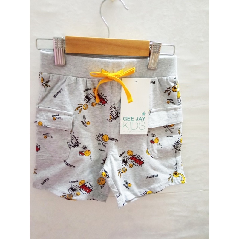 Quần đùi túi hộp xuất dư xịn cho bé trai 12m-4y