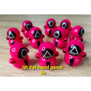  Lật đật squid game  combo 5 con đủ loại  