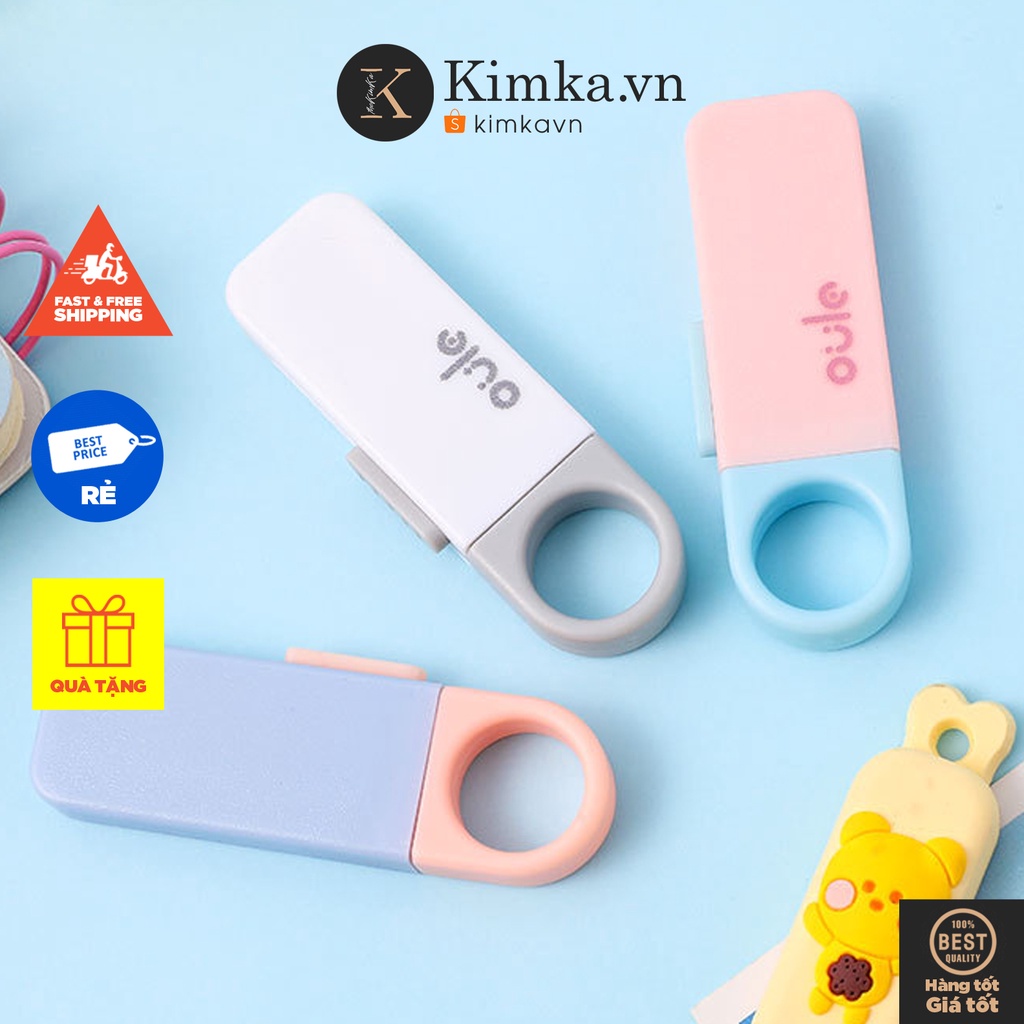 (276) Dao Rọc Giấy Rọc Giấy Mini Nhỏ Tiện Lợi Có Móc Treo