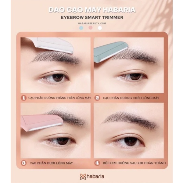 Dao Cạo Lông Mày Habaria Eyebrow Smart Trimmer