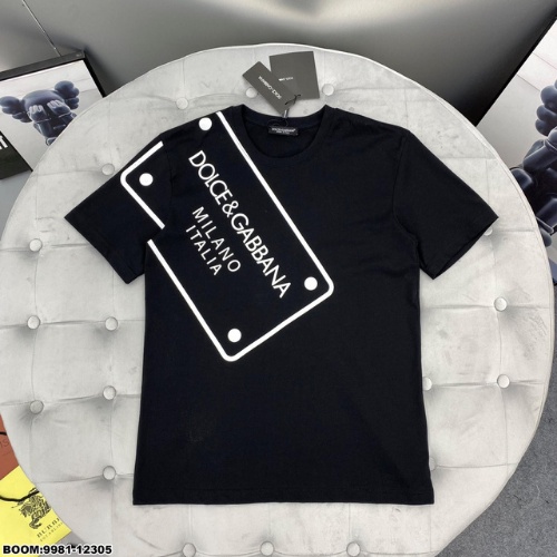 Áo Thun Cotton DG In Chữ 2 Màu Đen Trắng Trẻ Trung Hot Trend