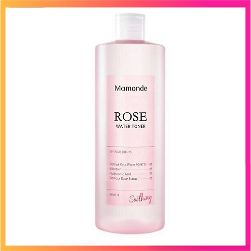 [Mẫu Mới] NƯỚC HOA HỒNG MAMONDE ROSE WATER TONER - Betty Cosmetic