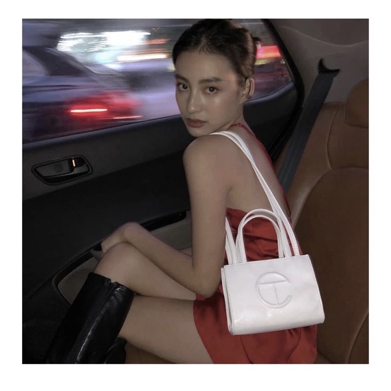 Túi nữ quai xách + đeo chéo size 17 da trơn mềm full màu