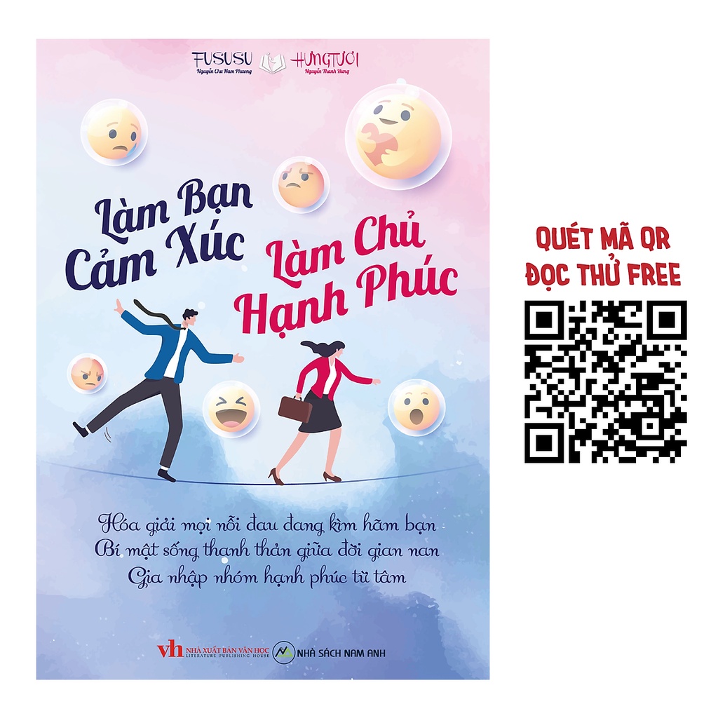Sách - Làm Bạn Cảm Xúc Làm Chủ Hạnh Phúc - Nhà sách Nam Anh
